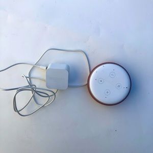 Amazon Echo Dot in pink